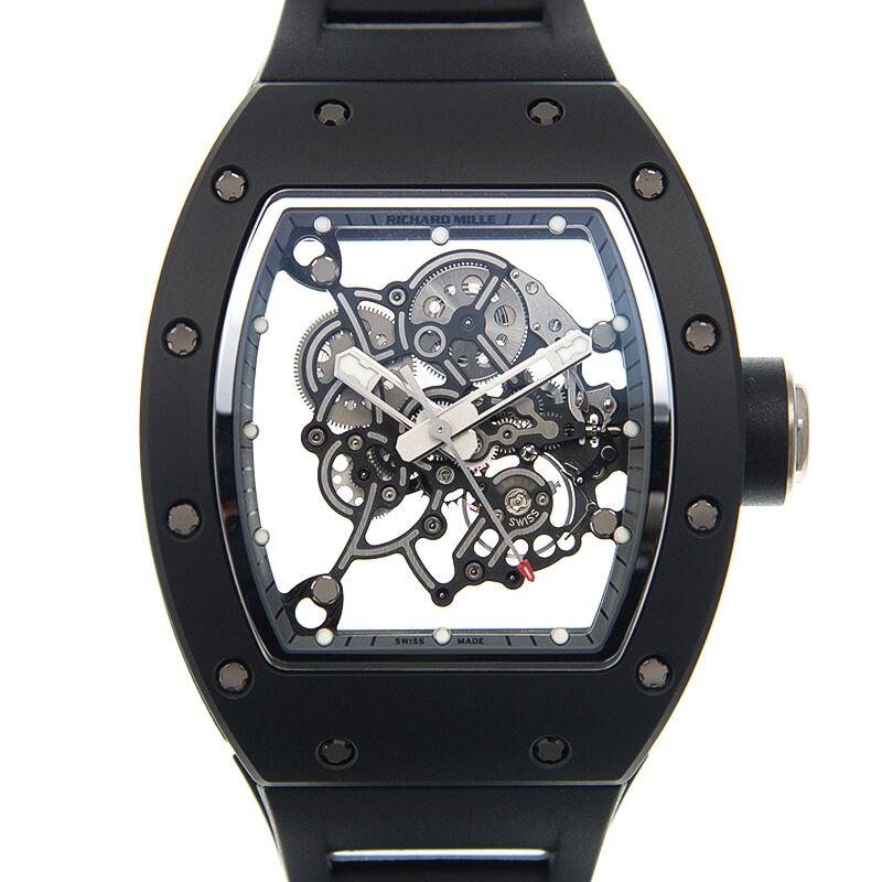 Richard Mille Manual Winding Bubba Watson Black White Drive RM 055