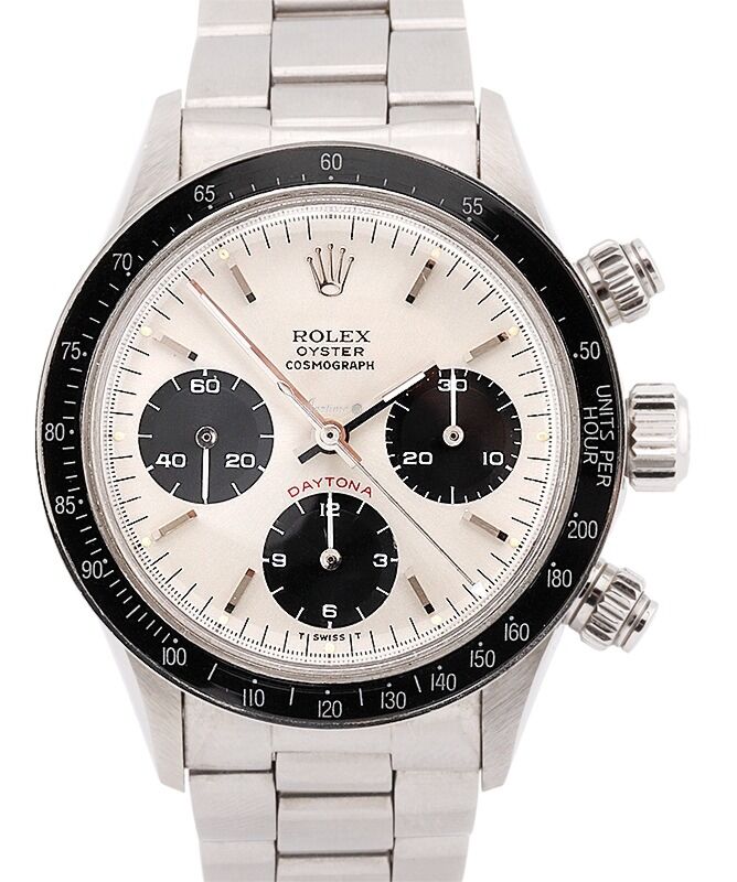 Rolex Cosmograph Daytona Vintage Steel 37mm Silver Dial 6263 - PRE OWNED