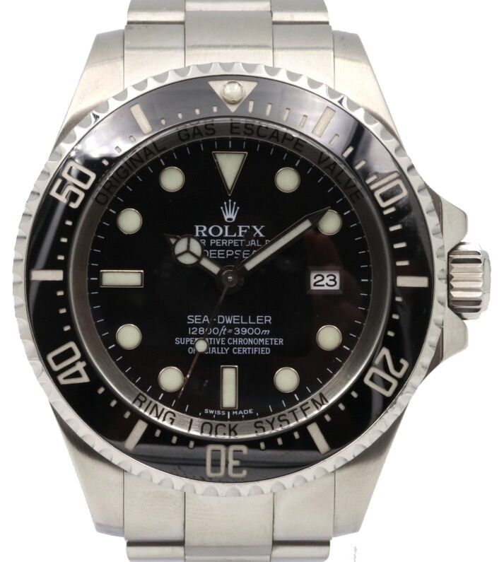 Rolex Deepsea Sea-Dweller Ceramic Date Stainless Steel 116660 Black 44mm - PRE-OWNED