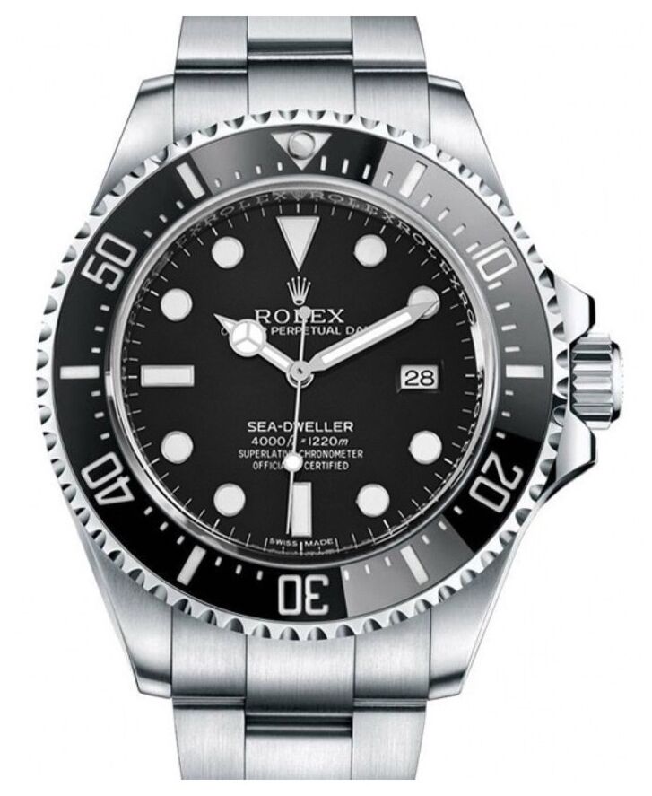 Rolex Sea-Dweller 4000 Stainless Steel Black Maxi Dial & Ceramic Bezel Oyster Bracelet 40mm 116600 - BRAND NEW