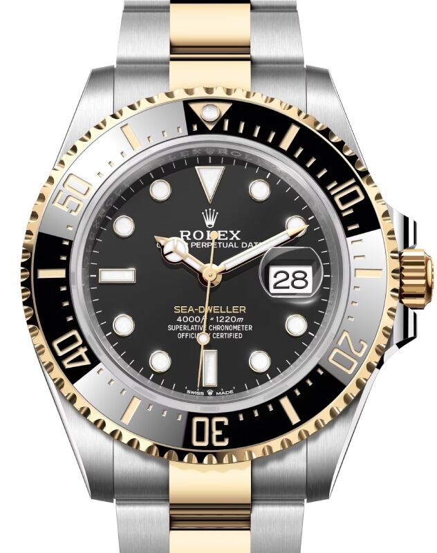Rolex Sea-Dweller Yellow Gold/Steel 43mm Black Dial 126603 - BRAND NEW