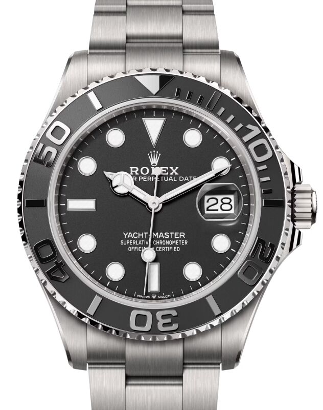 Rolex Yacht-Master 42 Titanium Intense Black Dial 226627 - BRAND NEW