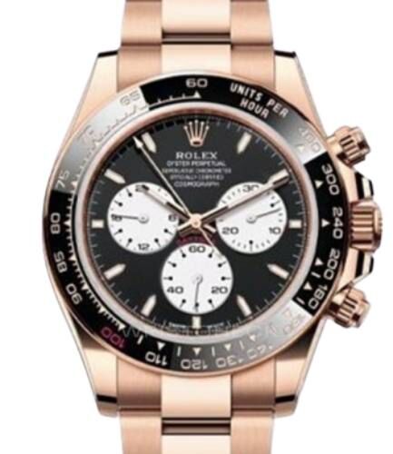 Rolex Daytona Le Mans Rose Gold Black Ceramic Bezel & Dial 126525LN