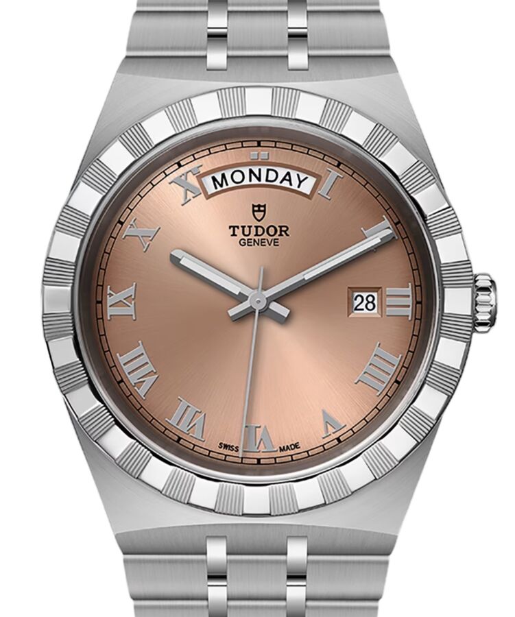 Tudor Royal Steel 41mm Salmon Dial M28600-0009 - BRAND NEW