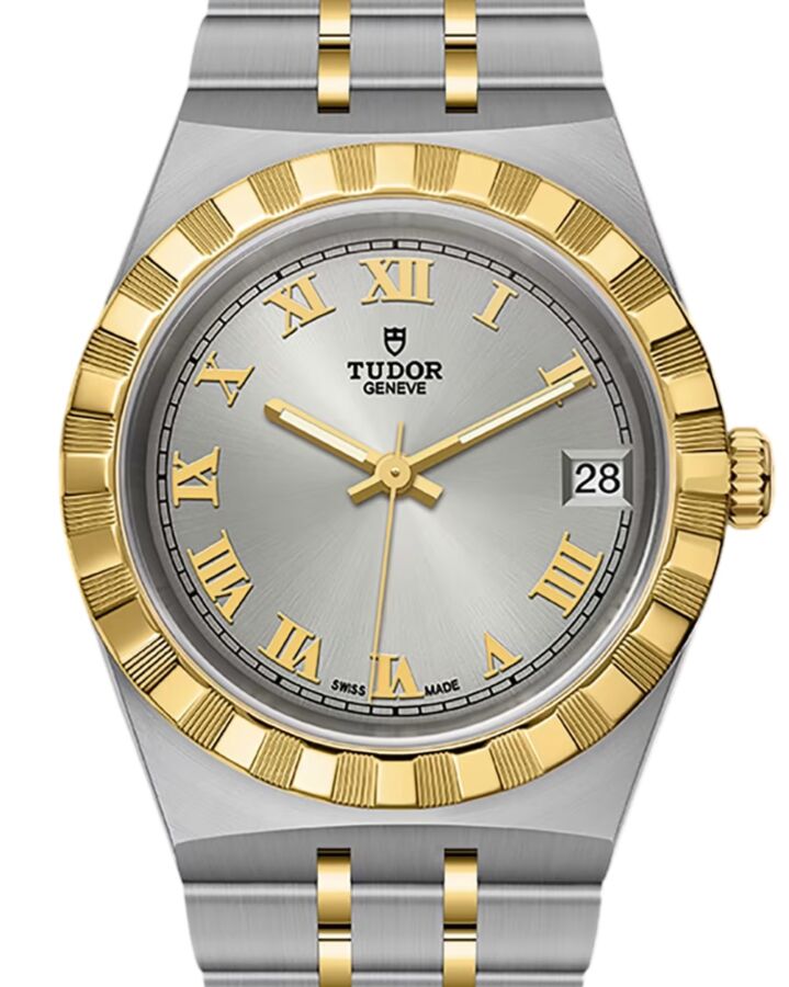 Tudor Royal Steel Yellow Gold 34mm Silver Dial M28403-0001 - BRAND NEW