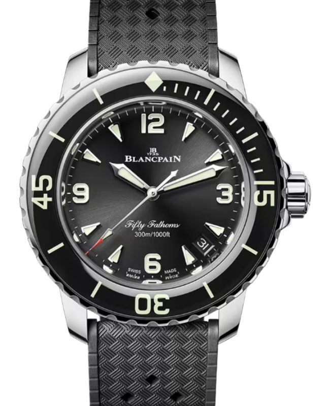 Blancpain Fifty Fathoms Automatique Steel 38.2mm Black Dial 5007 1130 B64B - BRAND NEW