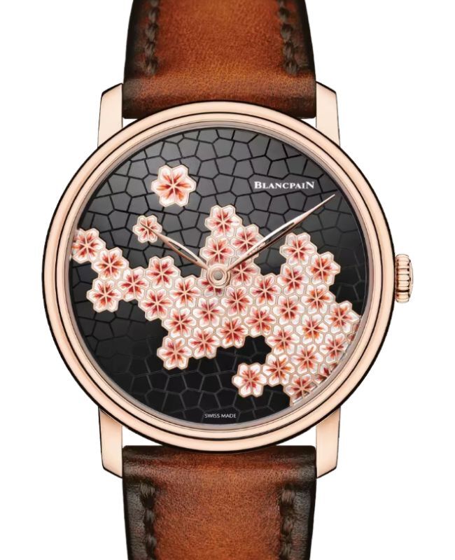 Blancpain Métiers D'Art 8 Jours Manuelle Red Gold 42mm Black Dial Leather Strap 6612 3633 63AB - BRAND NEW