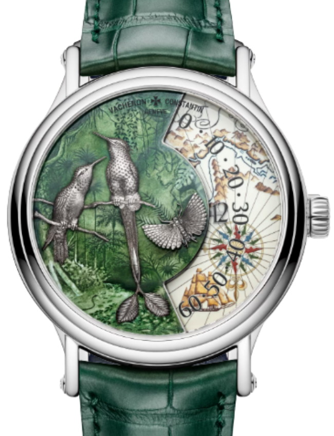 Vacheron Constantin Metiers d'Art Tribute to Explorer Naturalists - Terre de Feu 41mm White Gold 7500U/000G-B993