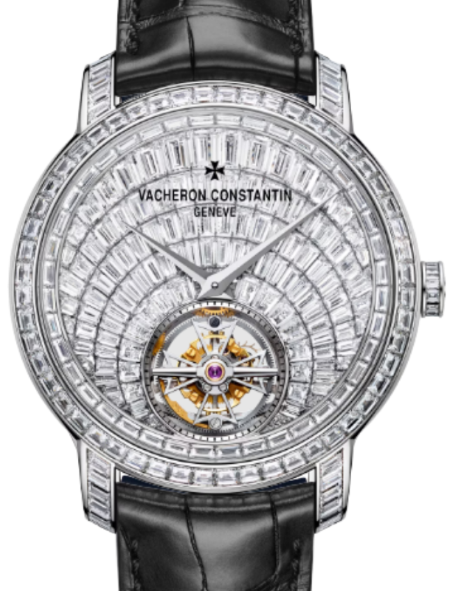 Vacheron Constantin Traditionnelle Tourbillon High Jewellery 41mm White Gold 6057T/000G-H067