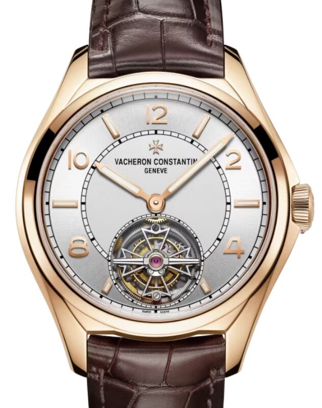 Vacheron Constantin Fiftysix Tourbillon 41mm Pink Rose Gold Silver Dial 6000E/000R-B488 - BRAND NEW
