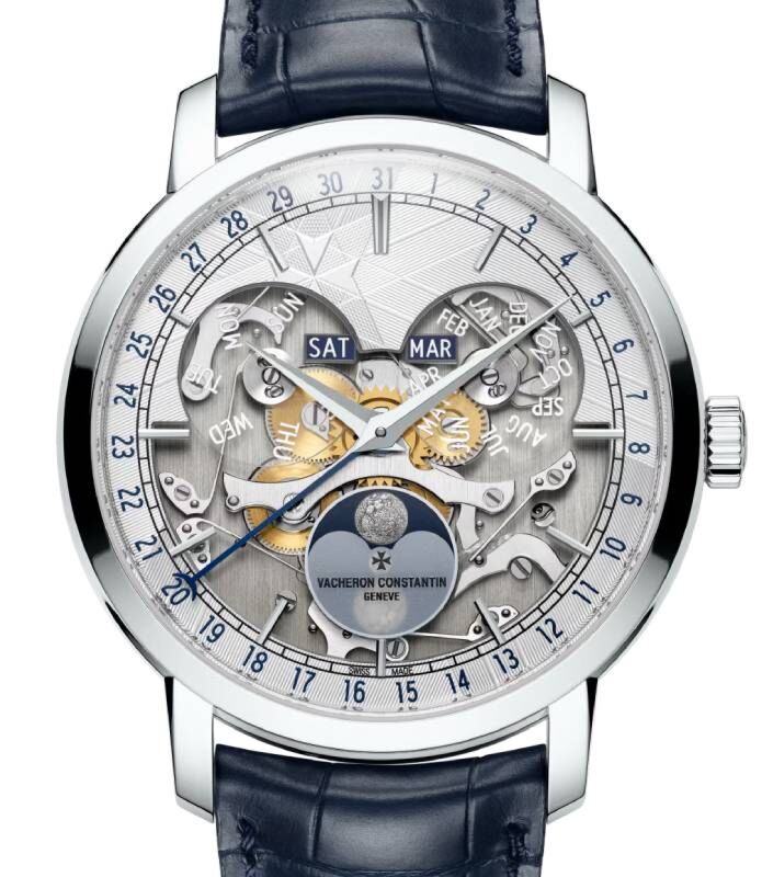 Vacheron Constantin Traditionnelle Complete Calendar Openface Platinum 4020T/000P-H038 - BRAND NEW