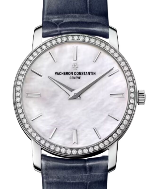 Vacheron Constantin Traditionnelle Quartz White Gold Mother of Pearl Dial 25558/000G-B157 - BRAND NEW