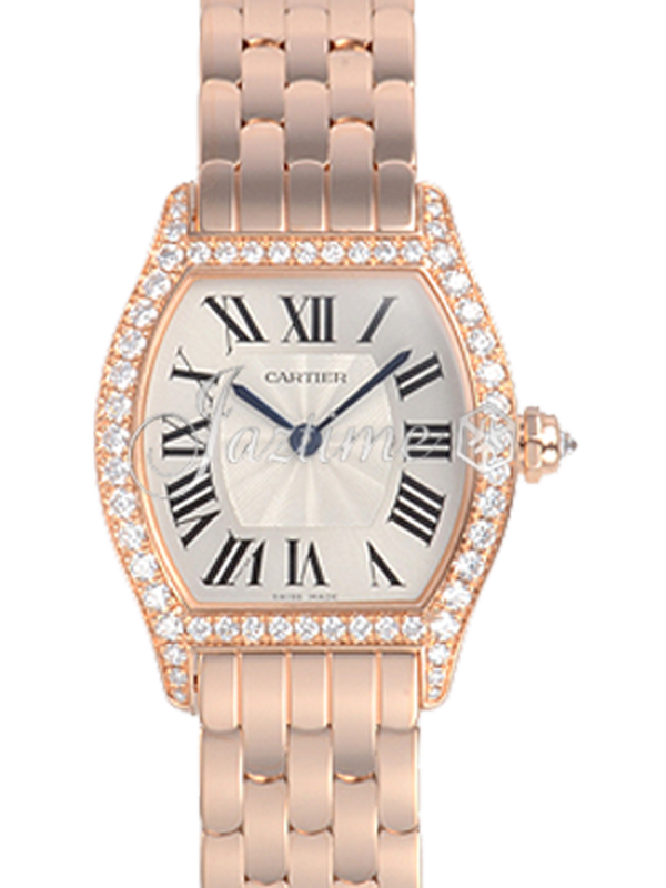 CARTIER WA501010 TORTUE 18K PINK GOLD DIAMONDS BRAND NEW
