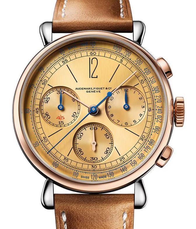 Audemars Piguet [RE]Master Selfwinding Chronograph Rose Gold/Steel 40mm Yellow Gold-Toned Dial 26595SR.OO.A032VE.01