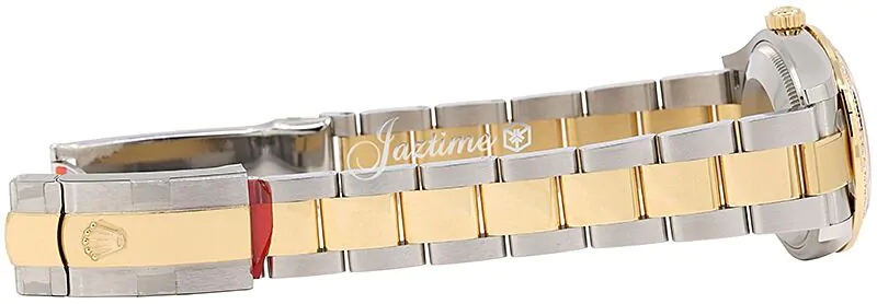 Rolex Datejust 31 Yellow Gold/Steel White Mother of Pearl Dial