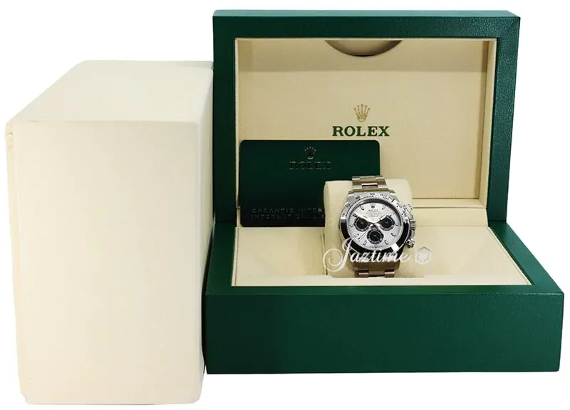 Rolex Daytona White Gold Steel/Black Dial Oyster Bracelet 116509