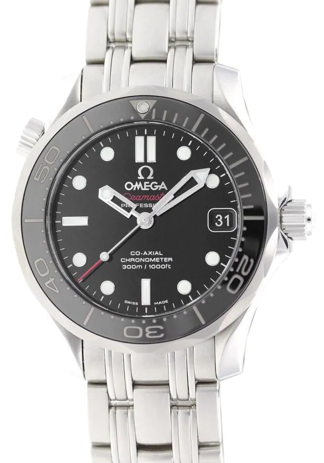 Omega Seamaster Diver 300M 36.25mm Steel/Ceramic Black Dial 212.30