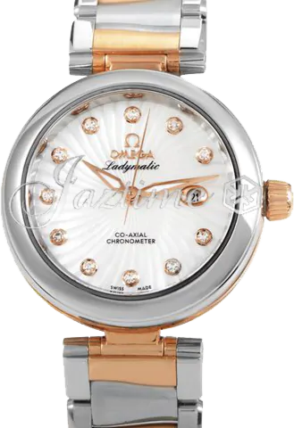 OMEGA 425.20.34.20.55.001 Ladymatic 34 mm Steel-Red Gold BRAND NEW
