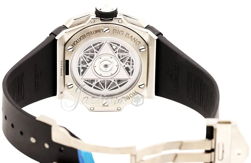 Hublot Big Bang Sang Bleu II Titanium Pave 45mm 418.NX.1107.RX