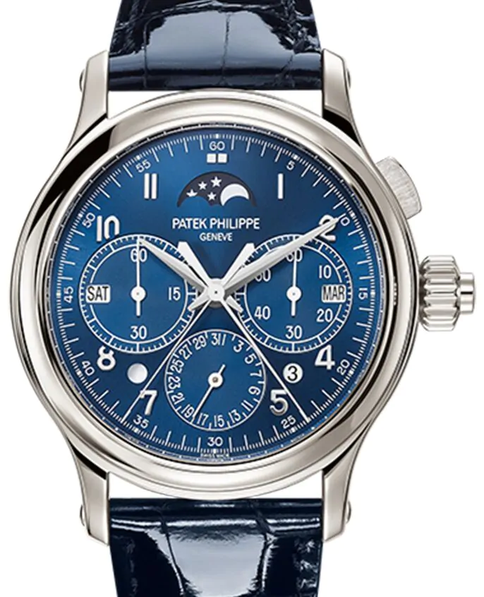 Patek Philippe Grand Complications 5372P-001 Blue Arabic Platinum