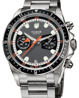 Tudor Heritage Chronograph 70330N-95740 Grey Index Stainless Steel