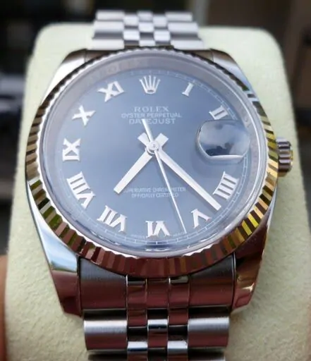 Rolex Datejust 116234 Blue Roman
