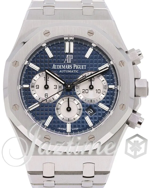 Audemars Piguet Royal Oak Chronograph Stainless Steel Blue Index