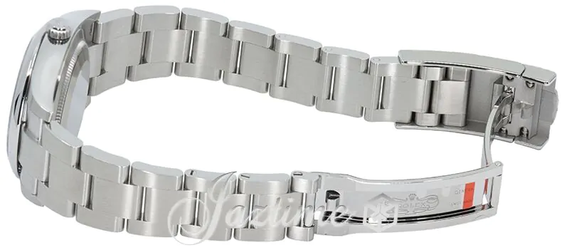Rolex Oyster Perpetual 34 Stainless Steel Blue Index Dial & Smooth