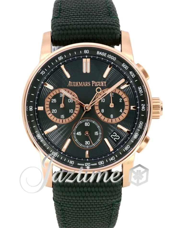 Audemars Piguet Code 11.59 Chronograph Pink Rose Gold 41mm Green