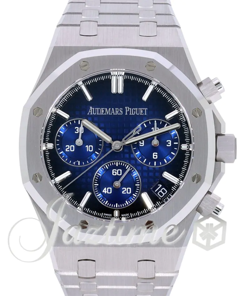 Audemars Piguet Royal Oak Chronograph 41mm White Gold Smoked Blue