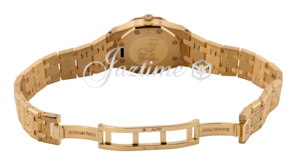 Audemars Piguet Royal Oak Mini Frosted Gold Quartz Yellow Gold