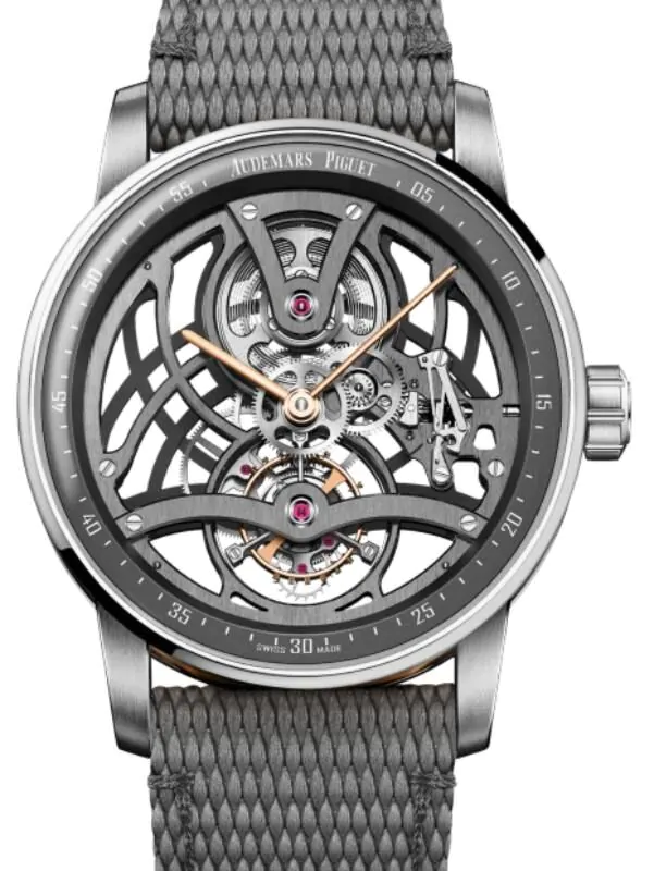 Audemars Piguet Code 11.59 Tourbillon Openworked White/Rose Gold