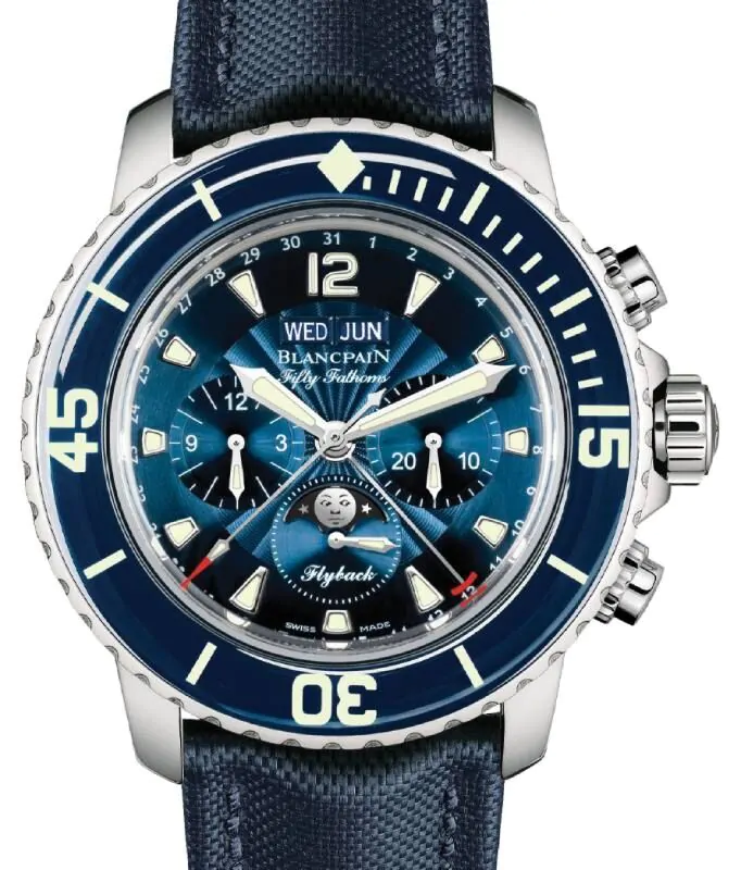 Blancpain Fifty Fathoms Chronographe Flyback Quantieme Complet