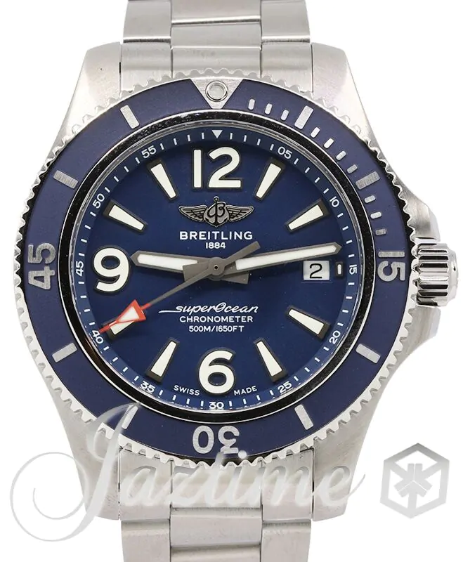 Breitling Superocean Automatic 42 Stainless Steel 42mm Blue Dial