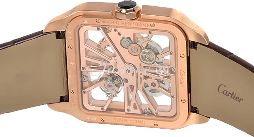 CARTIER W2020057 SANTOS DUMONT PINK GOLD BRAND NEW