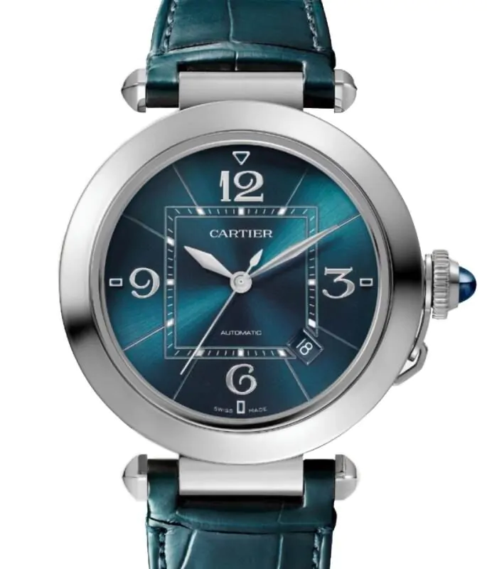 Cartier Pasha De Cartier Steel 41mm Blue Dial WSPA0038 - BRAND NEW