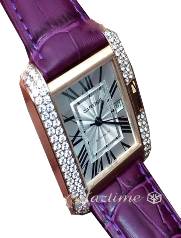 CARTIER WT100017 TANK ANGLAISE 18K YELLOW GOLD, DIAMONDS - BRAND NEW