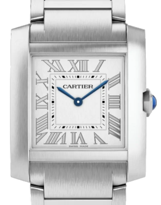cartier_tank_francaise_ladies_  display picture 3