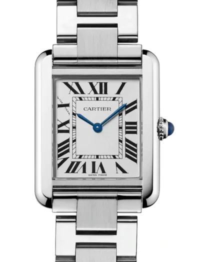 Cartier W5200013 Tank Solo Stainless Steel Small 31 mm x 24.4 mm