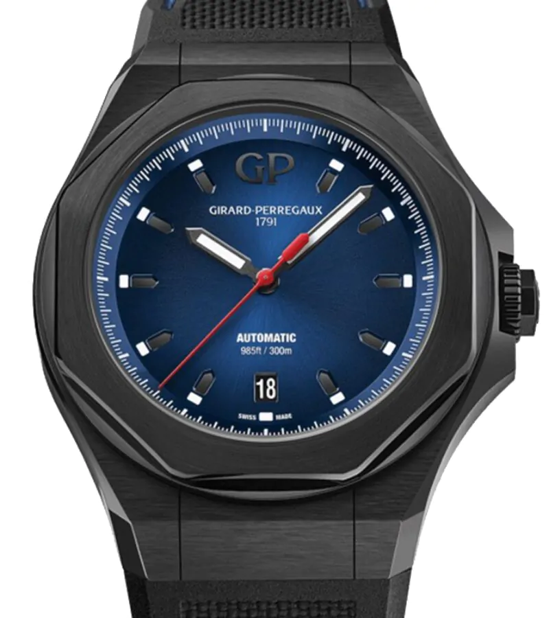ジラール・ペルゴ GIRARD PERREGAUX Laureato 81070-21-491-FH6A ロレアート アブソルート デイト AT メンズ 箱付き_778643 girard_perregaux_laureato_abso