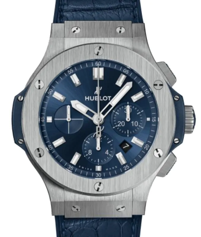 Hublot Big Bang Chronograph Steel Blue 44mm 301.SX.7170.LR - BRAND NEW