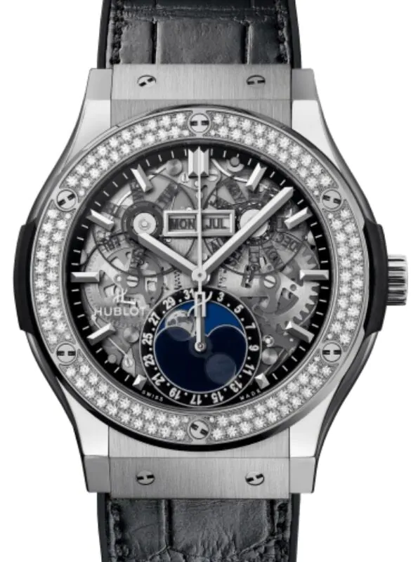ギ*モ様 シャブリフルショーム 2011/アベイドフォントネーヴォーヌロマネ20 Hublot Classic Fusion Aerofusion Moonphase Titanium Diamonds 45mm