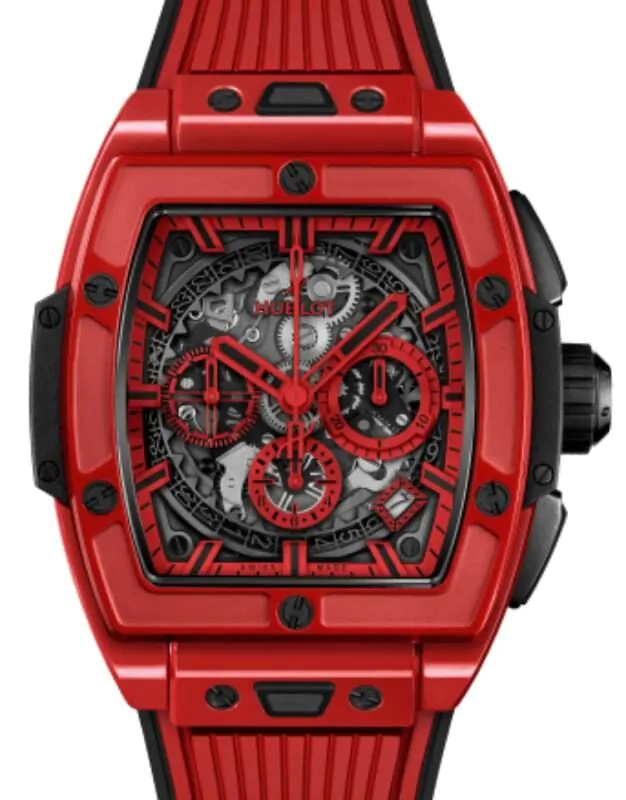 Hublot Shaped Spirit of Big Bang Chronograph Red Magic 42mm 642.CF