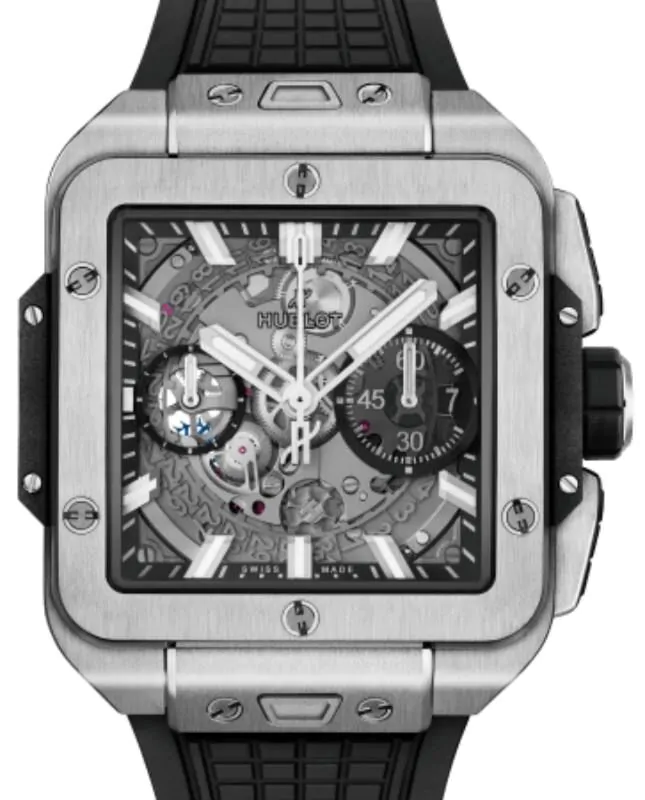 Hublot Shaped Square Bang Unico Titanium 42 mm 821.NX.0170.RX