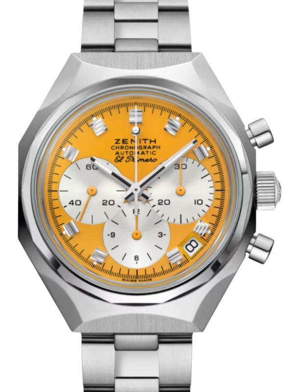 Zenith Defy Chronograph USM Steel 37mm Yellow Dial 03.A780.400-1
