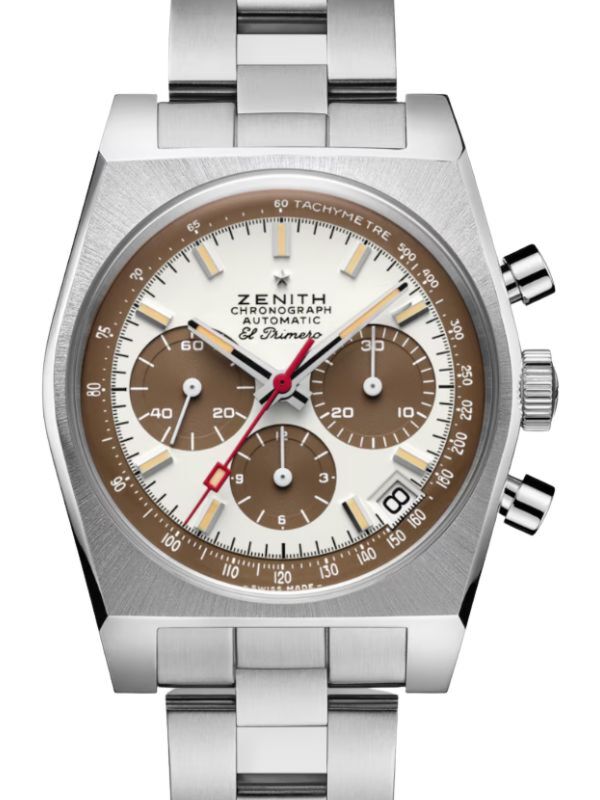 Zenith Chronomaster Revival El Primero A384 Steel 37mm White/Brown
