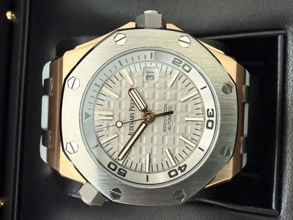 Audemars Piguet Royal Oak Offshore Diver 42mm Rose Gold Titanium