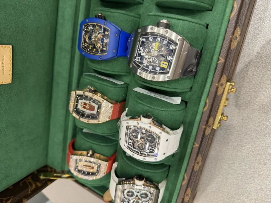 Richard Mille Manual Winding Tourbillon TZP Ceramic Blue RM 17-02