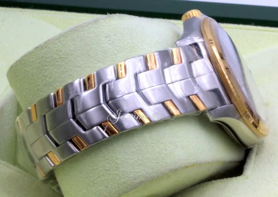 TAG Heuer Link WAT2150.BB0953 40mm Silver Index Yellow Gold