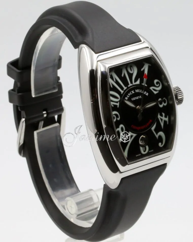 Franck Muller Conquistador 8001 SC Men's 40mm Black Stainless